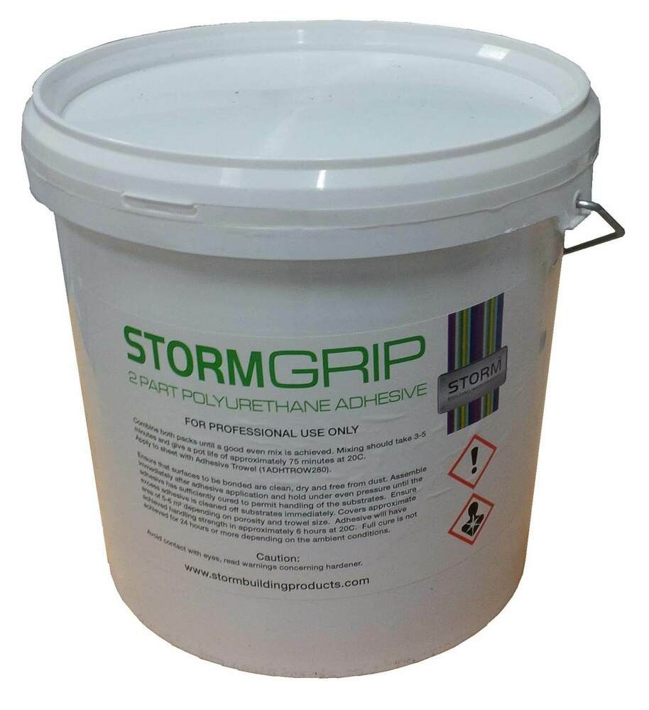 Stormgrip Adhesive for Hygiene Cladding - 6.5kg White