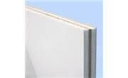Flat Door Panel MDF-Reinforced - 1500mm x 750mm x 28mm Polar White