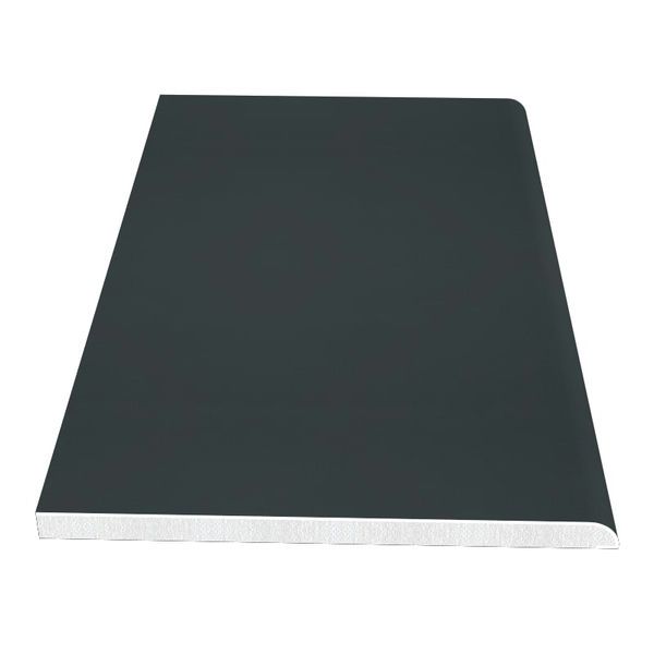 PVC Architrave - 90mm x 6mm x 5mtr Anthracite Grey Smooth