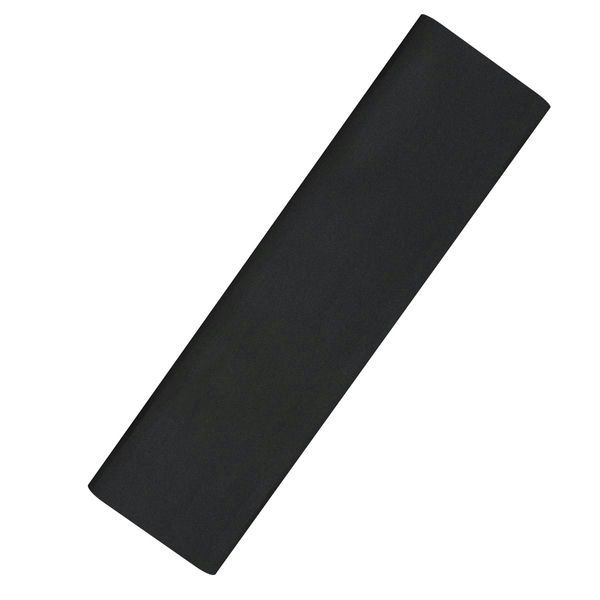 PVC D Section Trim - 28mm x 5mtr Black Smooth