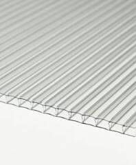 Polycarbonate Sheet Twinwall - 10mm x 1000mm x 2mtr Clear