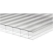 PolyX Polycarbonate Sheet Triplewall - 16mm x 600mm x 2mtr Clear
