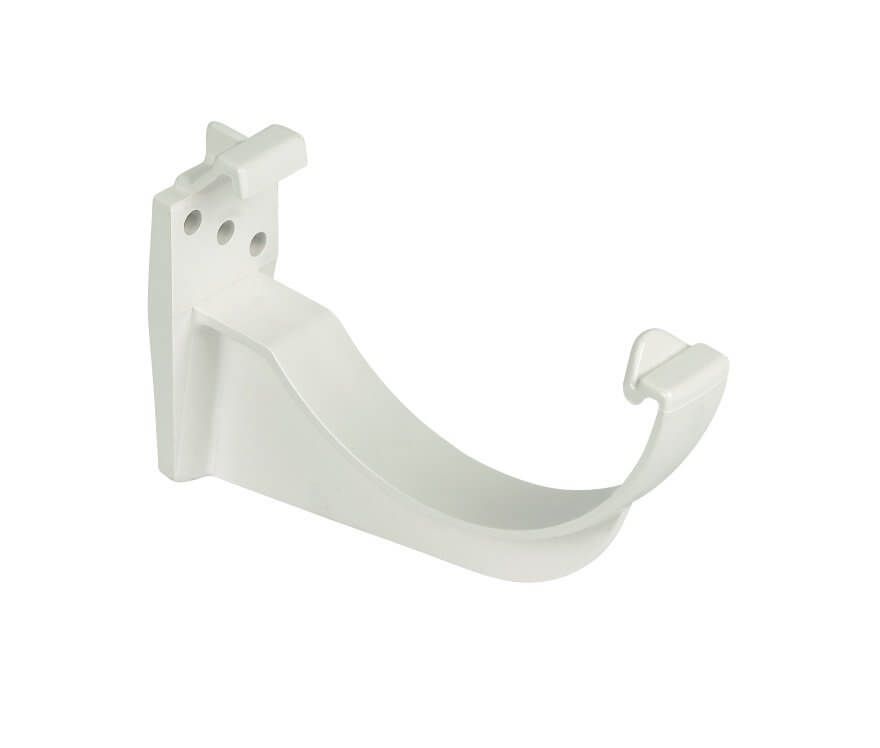 FloPlast Half Round Gutter Fascia Bracket 112mm White