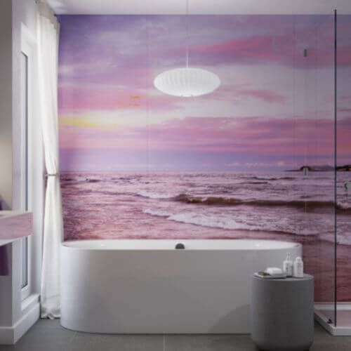 Acrylic Shower Wall Panel - 896mm x 2400mm x 4mm Escape