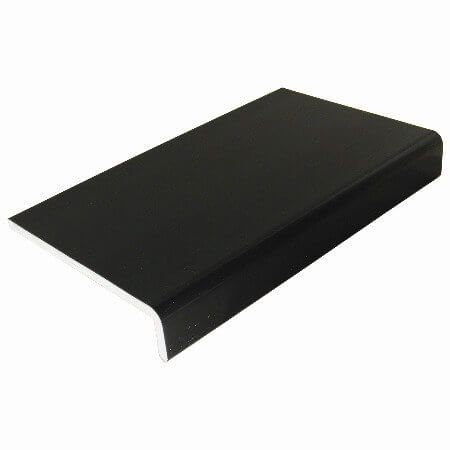 Cover Board Box End - 454mm x 9mm x 1.25mtr Black Ash Woodgrain