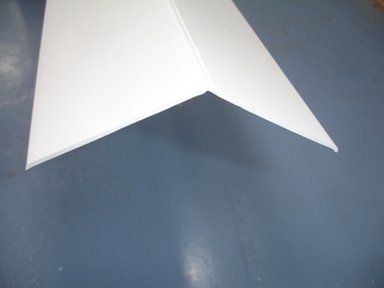 PVC Flexible Angle - 25mm x 5mtr White