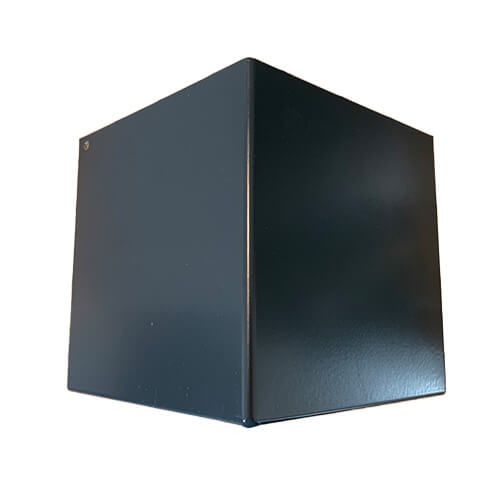 Aluminium Fascia J Profile External 90 Degree Corner - 210mm x 2mm Anthracite Grey