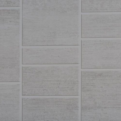 Storm Shower Panel - 1000mm x 2400mmm x 10mm Light Grey Tile Matt - For Bathrooms/ Showers
