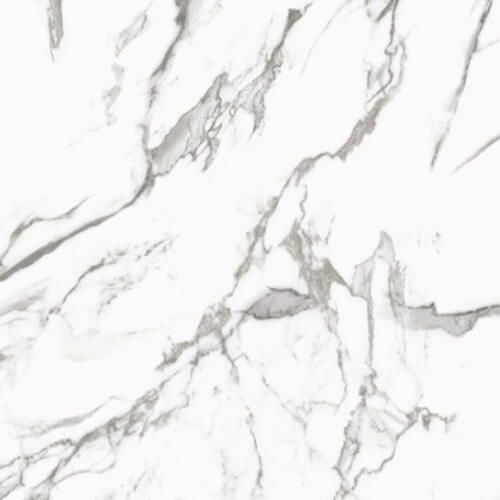 Internal Cladding Panel - 250mm x 2600mm x 8mm Carrera Marble White - Pack of 4 - For Bathrooms/ Kitchens/ Ceilings