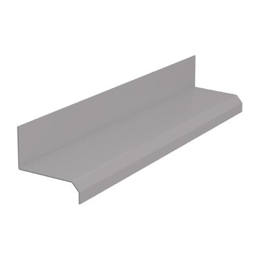 Fibre Cement Cladding Aluminium Drip Profile - 3mtr Granite Grey
