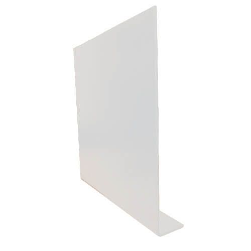 Aluminium Fascia L Profile Length - 150mm x 2mm x 3mtr White