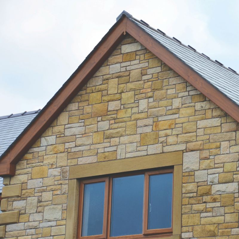 150mm Golden Oak Fascia Board - 18mm x 5mtr