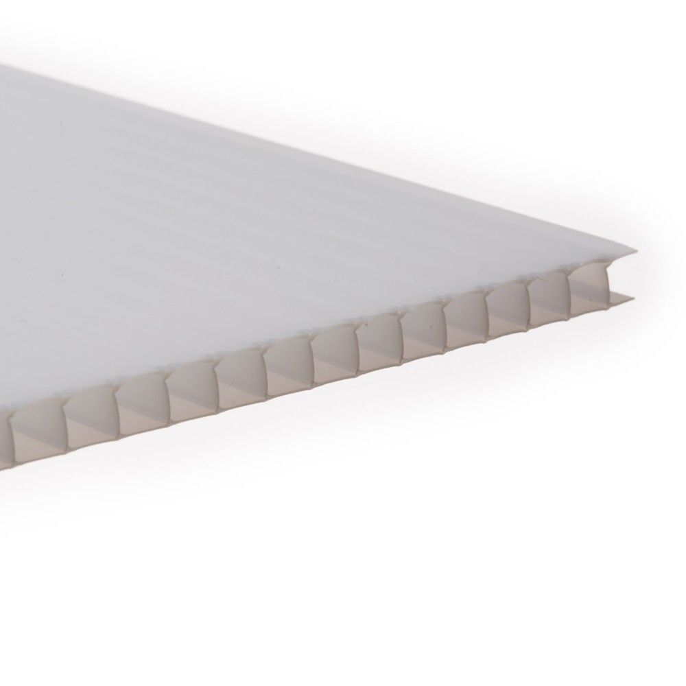 Polycarbonate Sheet Twinwall - 10mm x 1500mm x 4mtr Opal