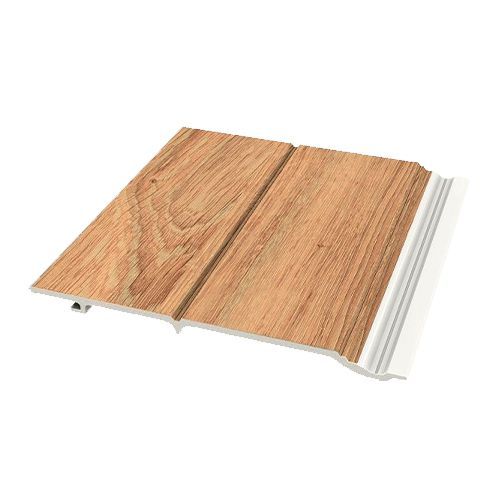 Foresta Wood Effect Cladding With V-Groove - 250mm x 5mtr Red Cedar - Pack of 2