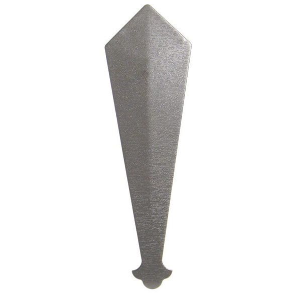 Fascia Bargeboard Finial - 340mm Anthracite Grey Woodgrain