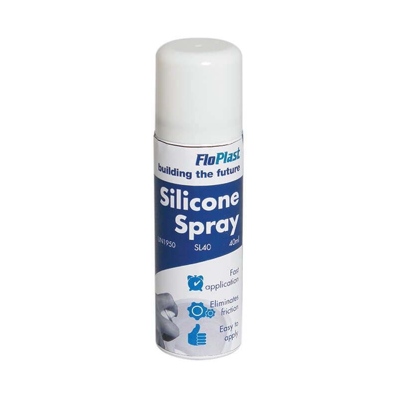 Silicon Lubricant Spray - 40ml Compressed Clear
