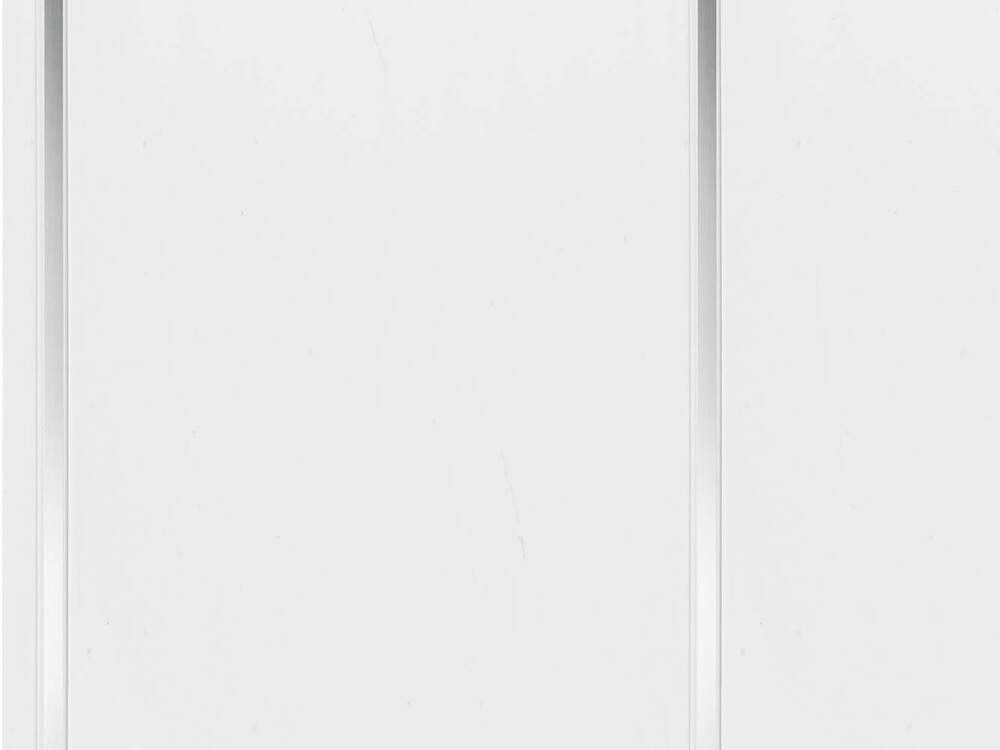 Guardian Internal Cladding Panel - 250mm x 4000mm x 8.5mm White Chrome - Pack of 4 - For Bathrooms/ Kitchens/ Ceilings