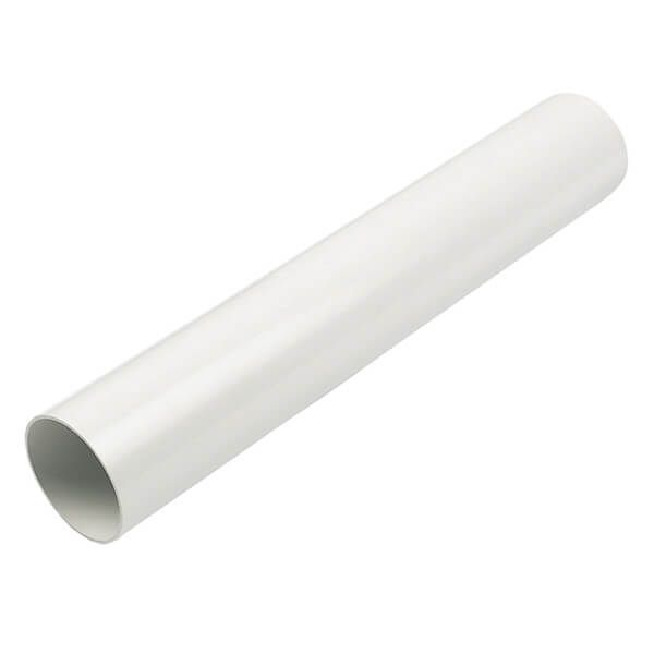 FloPlast Push Fit Waste Pipe - 40mm x 3mtr White