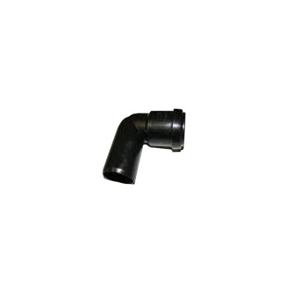 FloPlast Solvent Weld Waste Bend Swivel Male and Female - 90 Degree x 32mm Black
