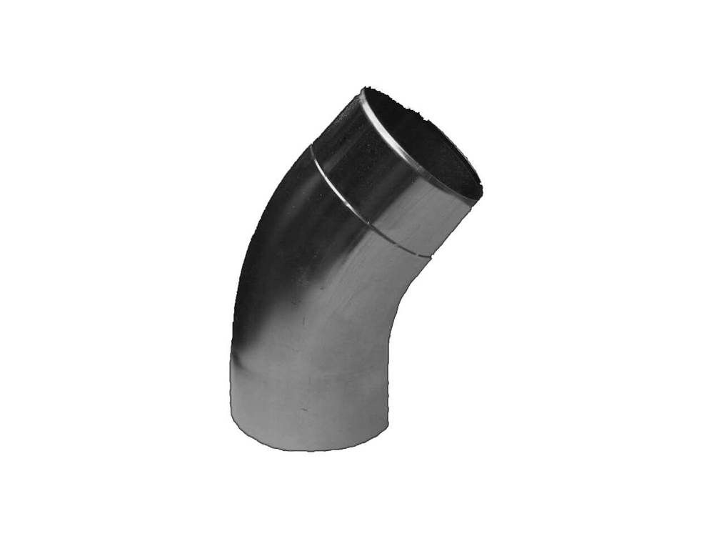 Zinc Round Downpipe Bend - 85 Degree x 80mm