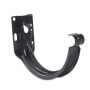 Steel Gutter Fascia Bracket - 120mm Black