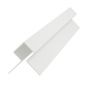 Fibre Cement Cladding Aluminium External Corner - 3mtr White