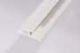 Storm Internal Cladding PVC Division Bar H Trim - 2400mm x 10mm White - For Bathrooms/ Showers