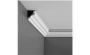 Cornice Moulding Exterior - 2000mm x 65mm x 55mm White