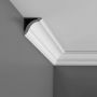 Cornice Moulding Axxent Collection - 2000mm x 70mm x 70mm Oxford Style White