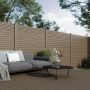 Clarity Composite Fence Board - 157mm x 1830mm Walnut