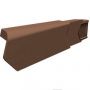 Dry Verge Unit Right Hand - Brown