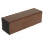 FloPlast Square Downpipe - 65mm x 4mtr Brown