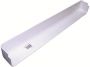 White Fascia Capping Board Double End Corner - 500mm x 42mm