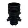 Catchpit Chamber Set - 450mm Diameter x 1015mm Height For 110mm Pipe with 110mm & 160mm Inlets