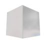 Aluminium Fascia J Profile External 90 Degree Corner - 210mm x 2mm White