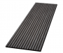 Slatted Acoustic Wall Panel - 600mm x 2400mm x 22mm Ash Grey