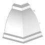 Cornice Moulding Internal Angle - 90 Degree for C820 Cornice White