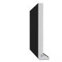 300mm Black Smooth Fascia Board - 18mm x 5mtr