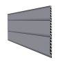 Hollow Soffit Board - 300mm x 10mm x 5mtr Storm Grey Smooth