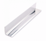 Guardian Internal Cladding PVC Internal Right Angle - 2700mm x 28mm Chrome - For Bathrooms/ Showers/ Kitchens/ Ceilings