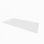 Aluminium Soffit Flat Profile Length - 100mm x 2mm x 3mtr White