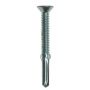 12G (5.5mm) x 85mm - Timber To Steel Winged Heavy Section Self Drilling Screw Termite Phillips Countersunk - Bag of 20
