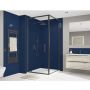 Wetwall Bathroom Wall Panel - 2440mm x 1220mm x 4mm - Atlantic / Urban Grey