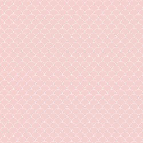 Acrylic Wall Panel - 1200mm x 2400mm x 4mm Scallop Blush