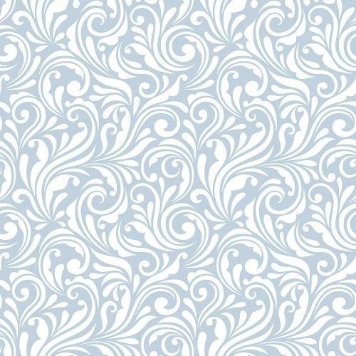 Acrylic Wall Panel - 896mm x 2400mm x 4mm Victorian Floral Sky