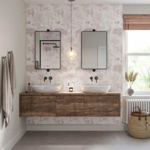 Acrylic Wall Panel - 1200mm x 2400mm x 4mm Savannah Dusky Pink