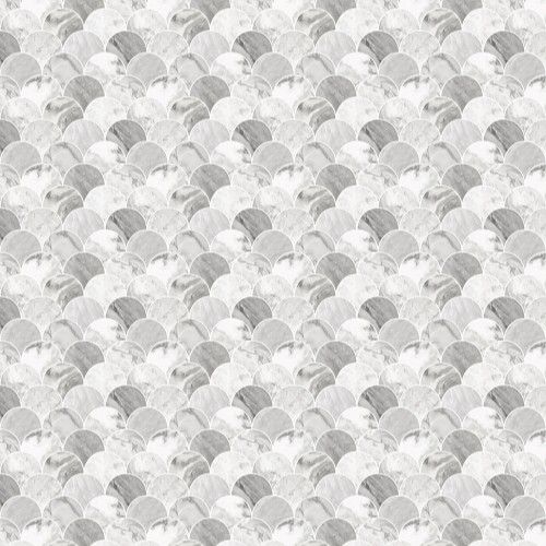 Acrylic Wall Panel - 1200mm x 2400mm x 4mm Scallop Marble