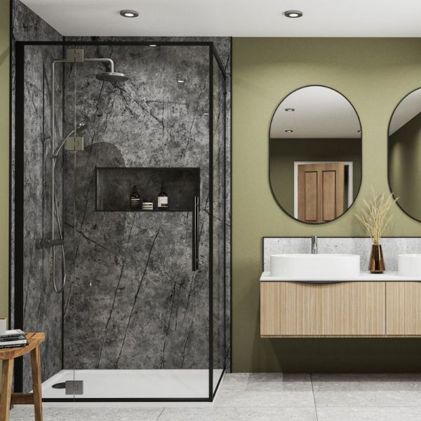Wetwall Bathroom Wall Panel - Tempesta