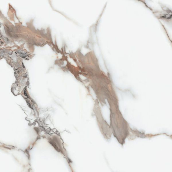 Bathroom Wall Panel - 1000mm x 2400mm x 10mm Bronze Carrara Marble Super Matt