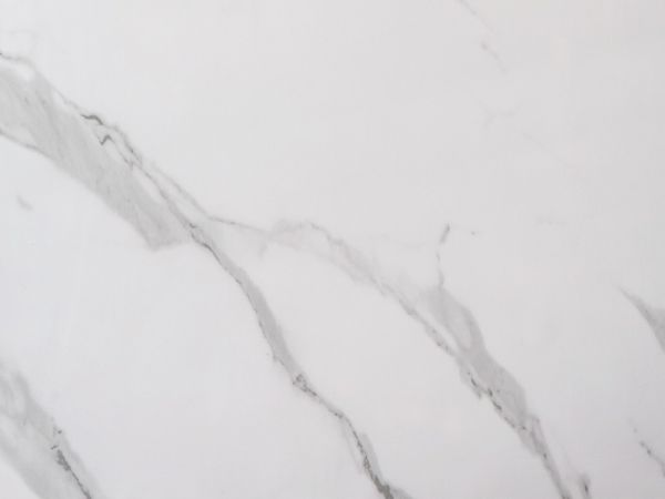 Bathroom Wall Panel - 1000mm x 2400mm x 10mm Matt Grey Carrara Marble